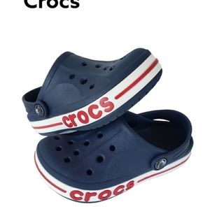 CROCS Bayaband Navy Blue Clogs, Kid's.  Size C 11